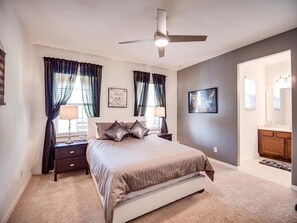 6 habitaciones, decoración personalizada y muebles diferentes 