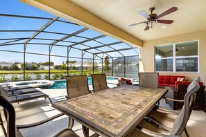 Terrace/patio - Lake Breeze 6 Bedrooms (Kissimmee)
