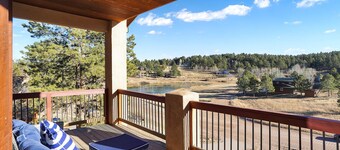 Modern Western Home with Lake and Mountain Views
