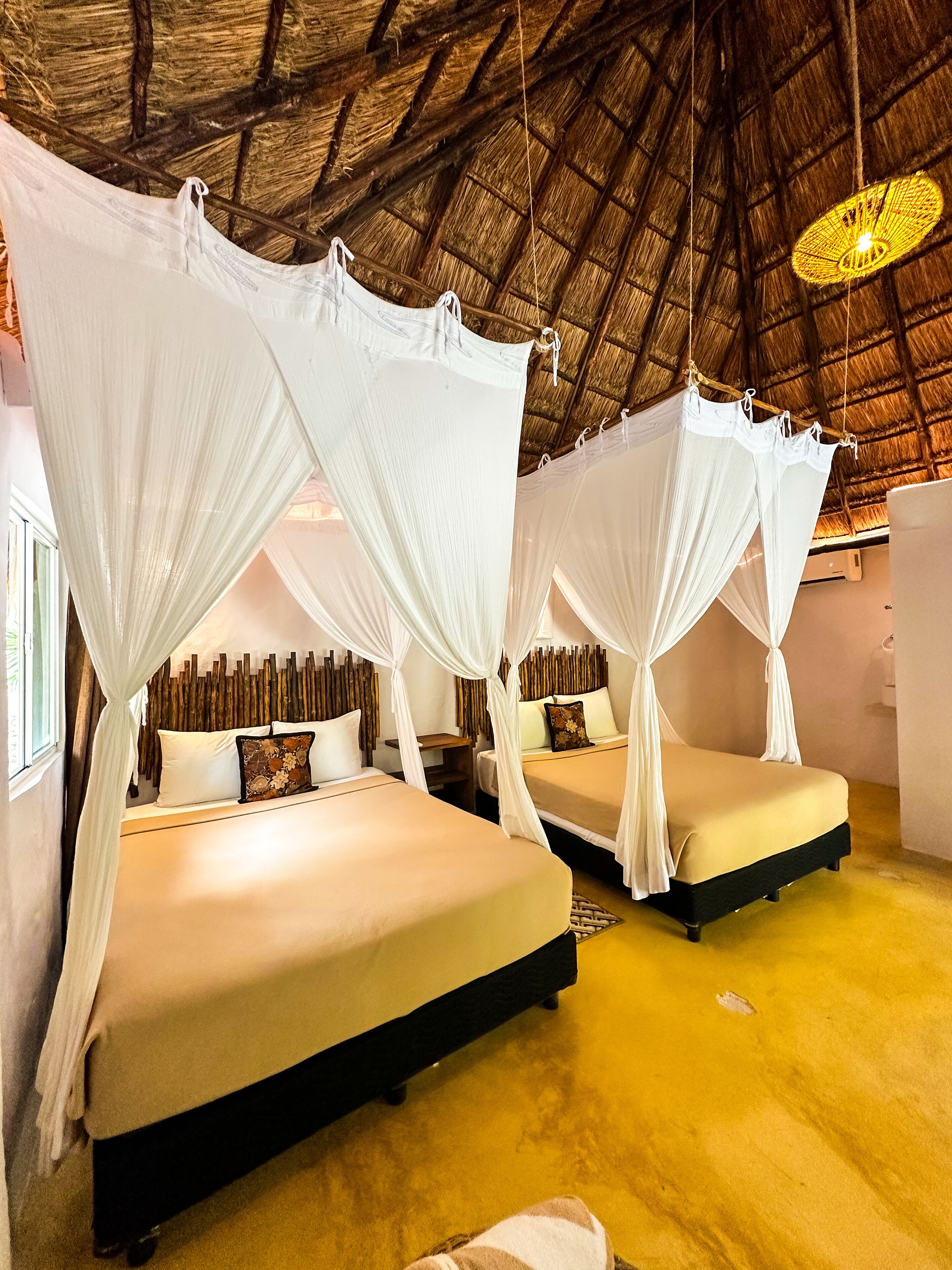 Cabaña familiar | Ropa de cama de alta calidad y edredones de plumas