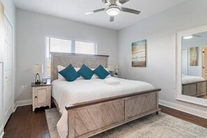 5 bedrooms, desk, iron/ironing board, free WiFi - Surf View at St. Augustine with Private Heated Pool (St. Augustine)