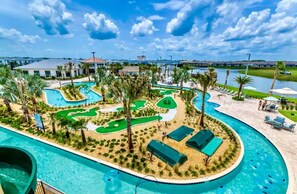 Pool - Top Floor Water Views, Premium Resort Amenities Included. (Kissimmee)