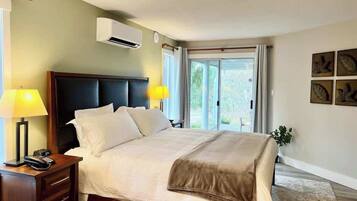 1 sovrum, skrivbord, strykjärn/strykbräda och wi-fi