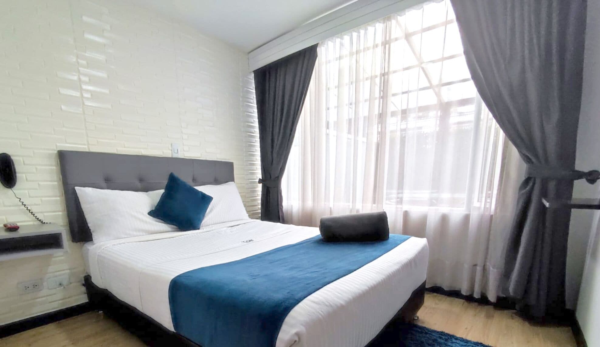 economy double room | 1 bedroom, hypo-allergenic bedding, blackout curtains, free wifi