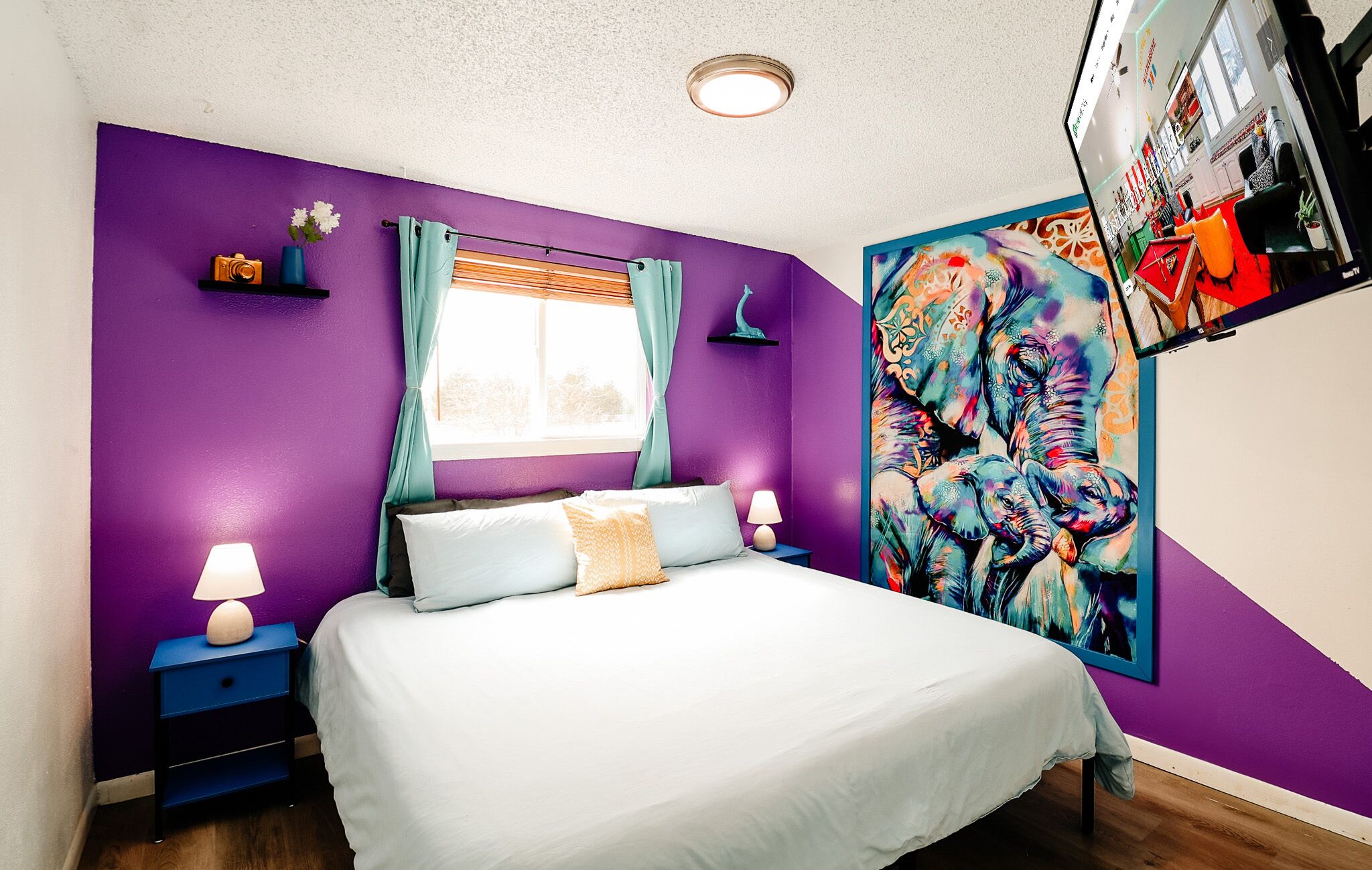 4 bedrooms, desk, iron/ironing board, free WiFi