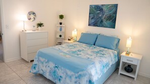 2 bedrooms, desk, iron/ironing board, free WiFi