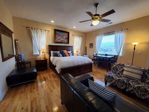 1 habitación, escritorio, tabla de planchar con plancha y wifi gratis