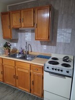 客房, 1 張加大雙人床, 簡易廚房 | 私人小型廚房