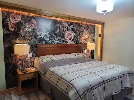 King Room | Iron/ironing board, free WiFi. Stardust Motel