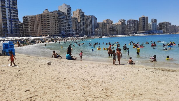 Luxury Apartment | Beach | On the beach, white sand, beach bar - Makseem Hotel (Alexandria)