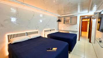 Apartamento | Ropa de cama de alta calidad, escritorio, wifi gratis y ropa de cama