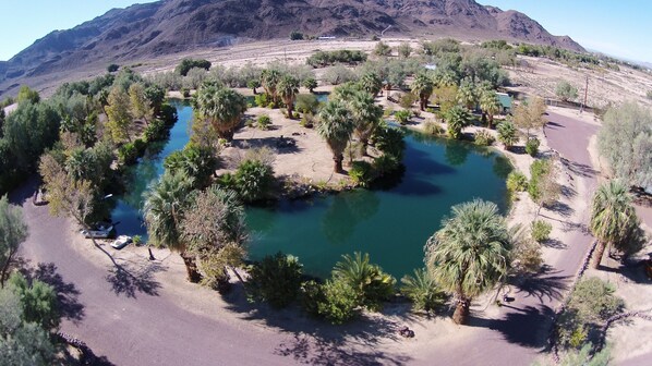 Aerial view - Sarkisian Ranch Tortoise (Newberry Springs)
