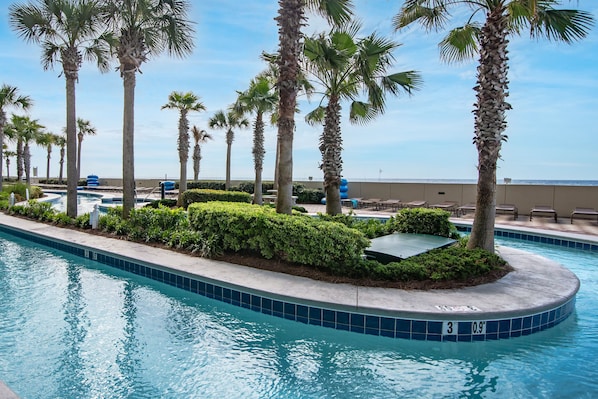 Indoor pool, a heated pool