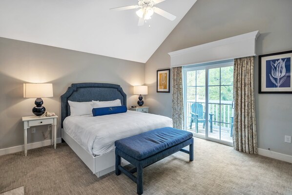 1 bedroom, laptop workspace, iron/ironing board, bed sheets