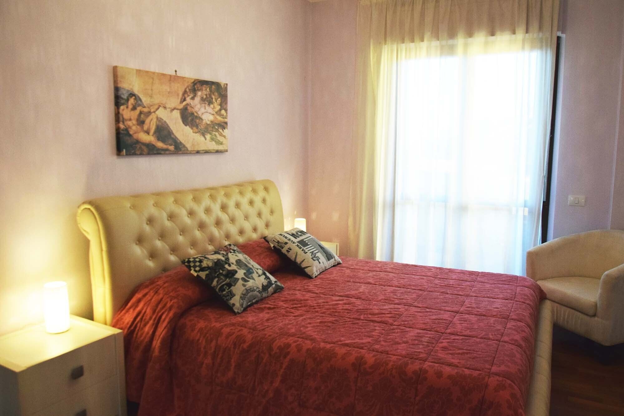 2 dormitorios, escritorio, tabla de planchar con plancha y wifi gratis