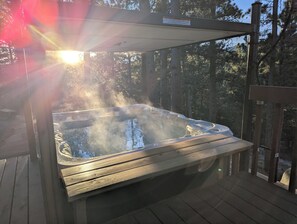 Bain à remous extérieur