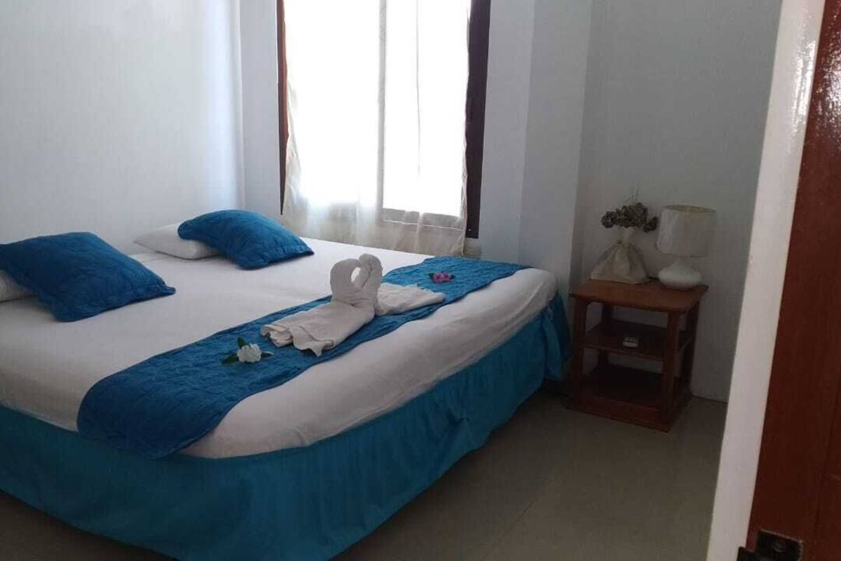 Deluxe Double Room, 1 Queen Bed, Mountain View | Down duvets, desk, free WiFi, bed sheets