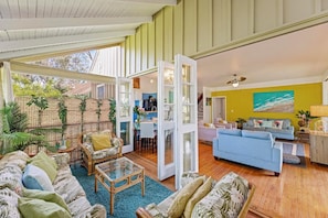 Una Smart TV, libros