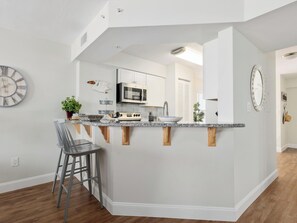 Condo, Multiple Beds, Balcony, Ocean View (#501 - No Pets) | Private kitchen