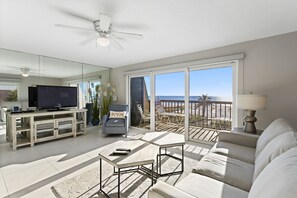 TV - 🌴 Unit 303 at Gulf Gate – Gulf-Front Comfort for Up to 4 Guests (St Pete Beach)