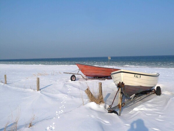 Tæt på stranden