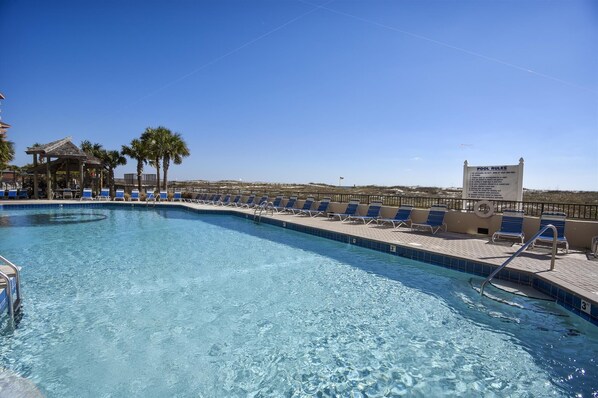 Indoor pool, a heated pool