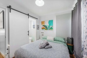 1 habitación, escritorio, tabla de planchar con plancha y wifi 