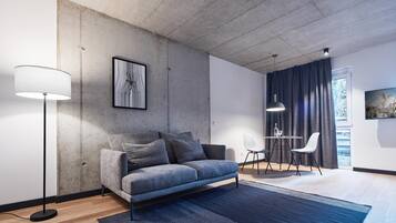 Zimmersafe, Schreibtisch, laptopgeeigneter Arbeitsplatz