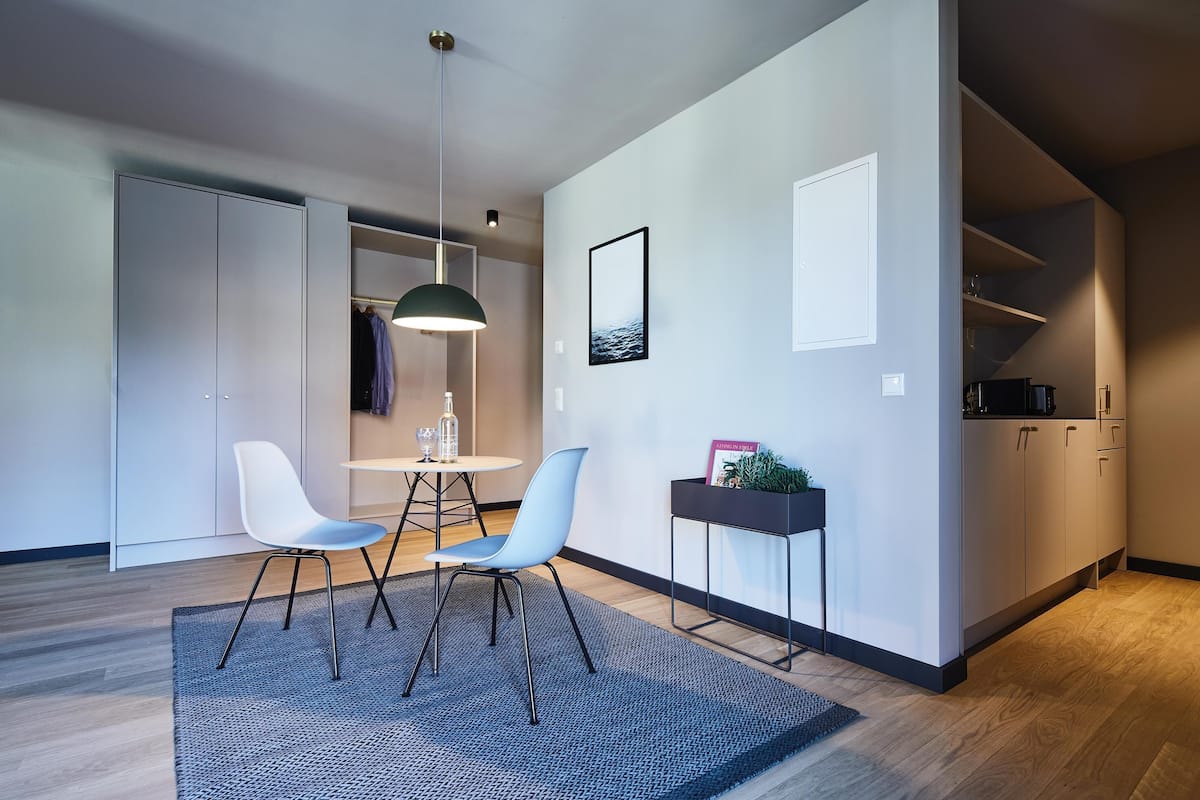 In-room safe, desk, laptop workspace, blackout drapes