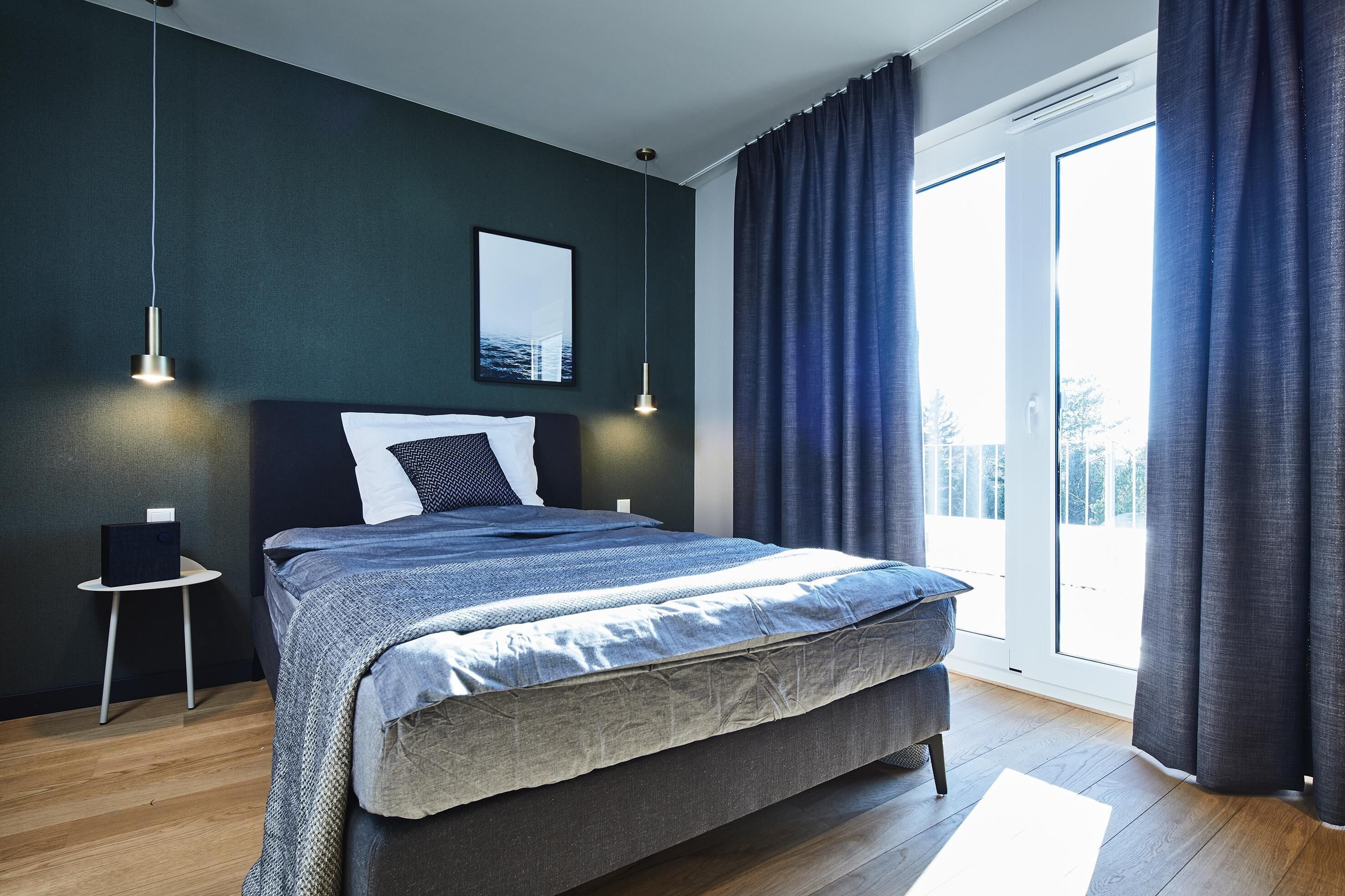 In-room safe, desk, laptop workspace, blackout drapes