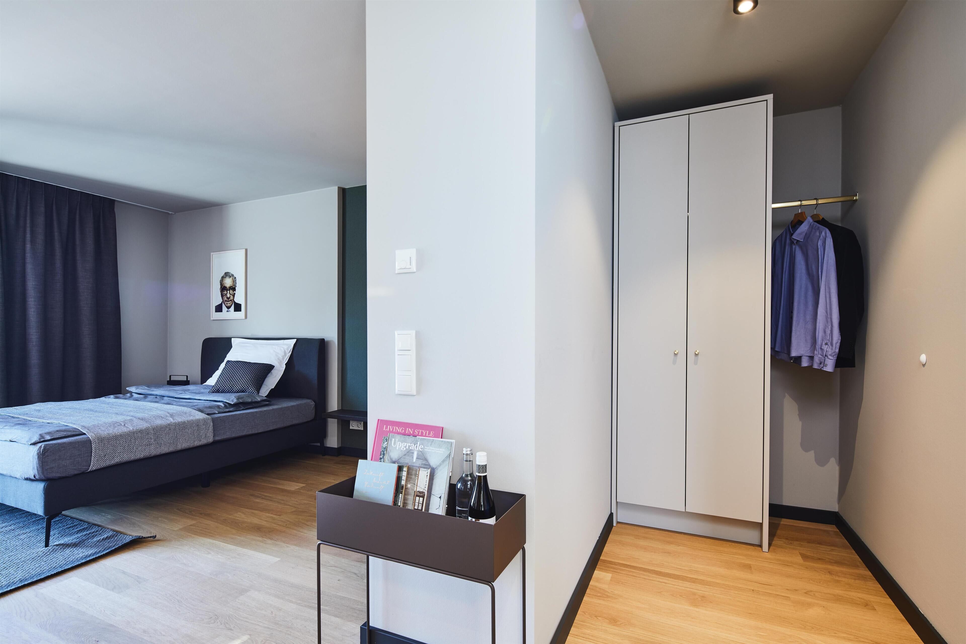 In-room safe, desk, laptop workspace, blackout drapes