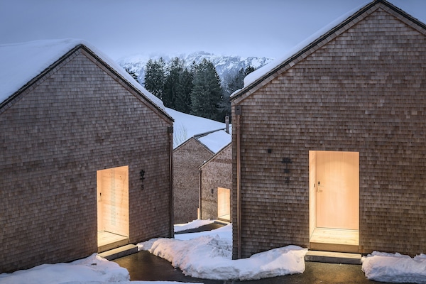 Fassade der Unterkunft