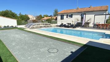 Außenpool, beheizter Pool