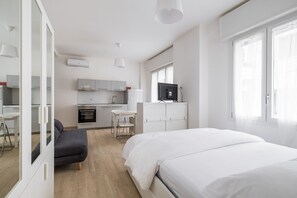 1 Schlafzimmer, Bügeleisen/Bügelbrett, kostenloses WLAN, Bettwäsche
