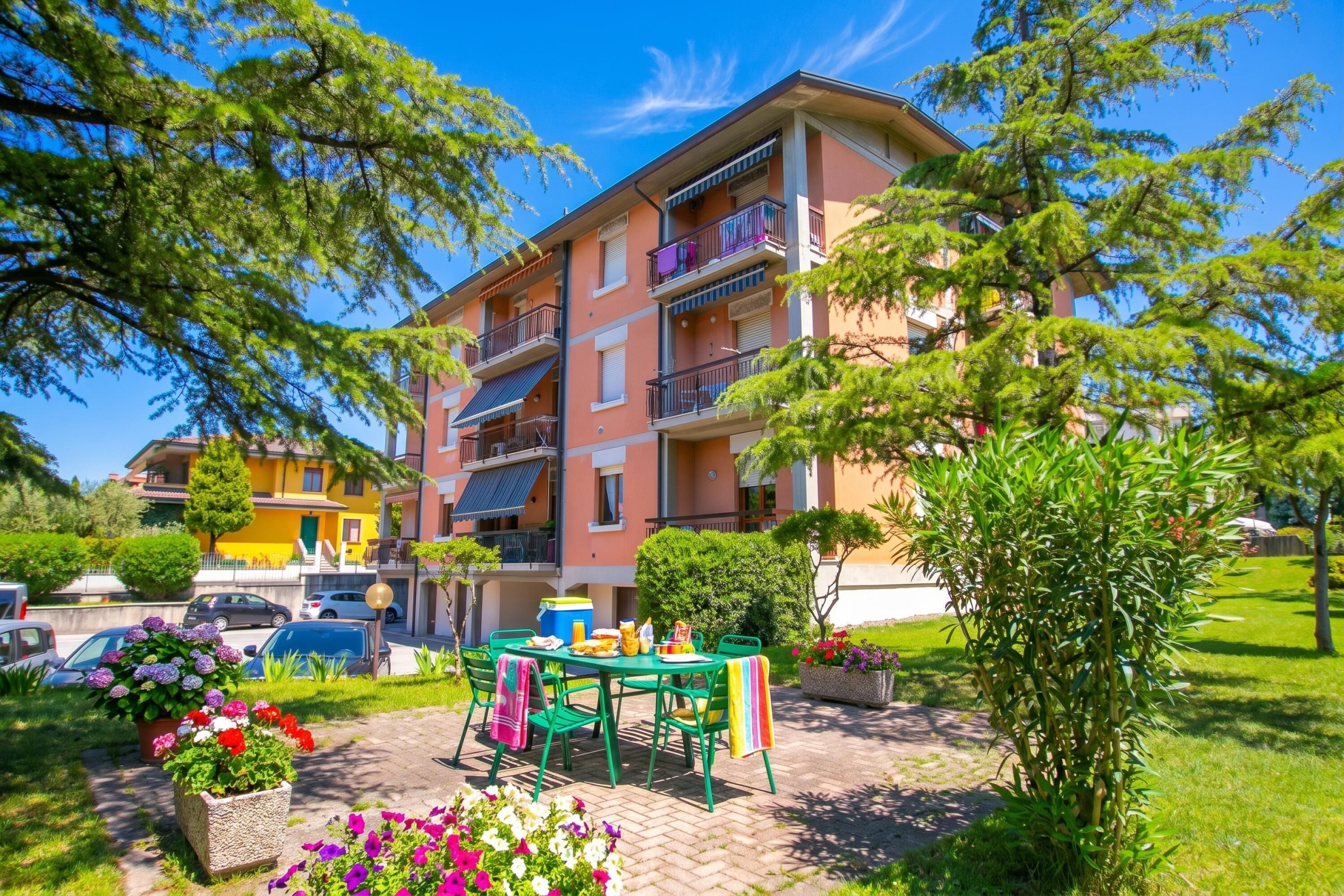Familieleilighet, flere soverom, 2 bad (Casa di Paola) | Utendørsservering