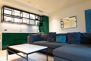 Luksus-lejlighed | Opholdsområde