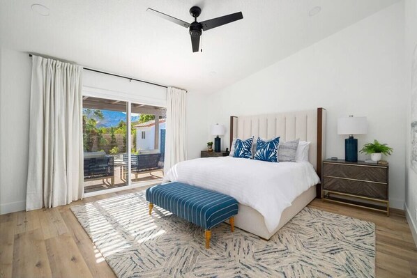 4 bedrooms, desk, iron/ironing board, WiFi