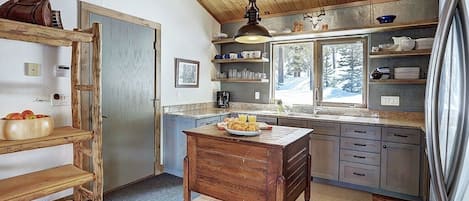 Ferienhaus, 4 Schlafzimmer | Eigene Küche | Kühlschrank, Wasserkocher mit Kaffee-/Teezubehör, Toaster