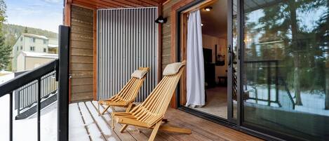 Appartamento, 1 camera da letto | Balcone