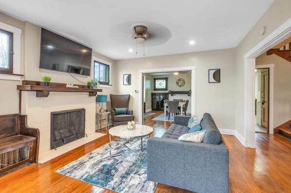 Hus, 3 soverom | Oppholdsrom | Smart-TV