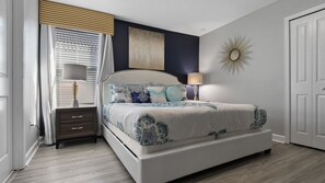 8 bedrooms, desk, iron/ironing board, travel crib