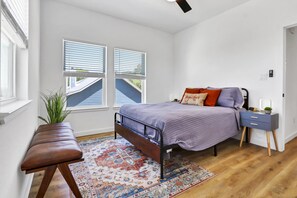 2 dormitorios, tabla de planchar con plancha, wifi y ropa de cama