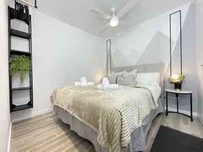 3 bedrooms, iron/ironing board, free WiFi