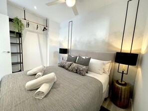 3 slaapkamers, een strijkplank/strijkijzer, gratis wifi