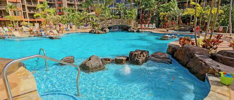 Una piscina climatizada