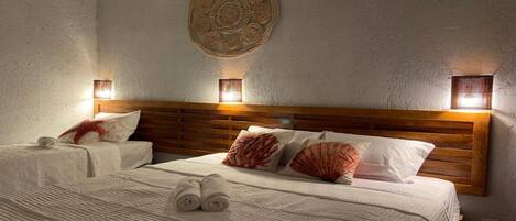 2 bedrooms, iron/ironing board, free WiFi, bed sheets