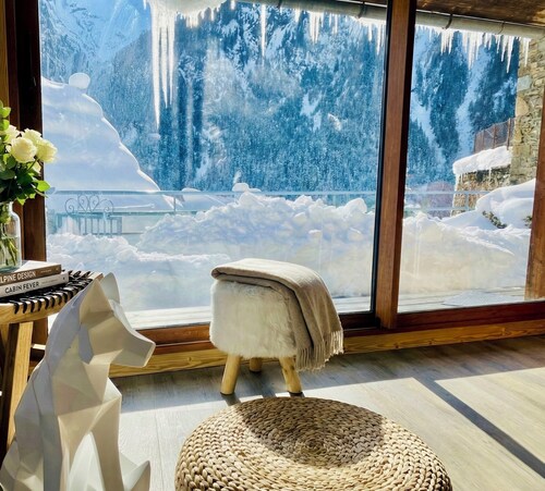 Charming house for 6 people.  Vénosc - Terrace with mountain view, access to Les 2 Alpes