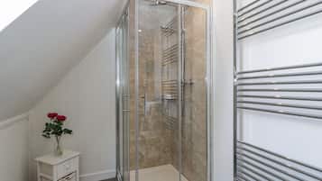 Shower, hair dryer