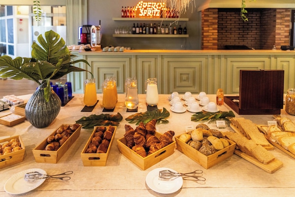 Daily buffet breakfast (EUR 12 per person)