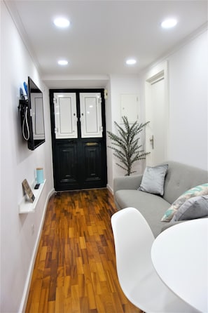 Interior entrance